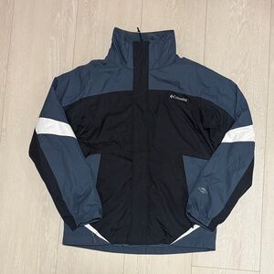 Columbia Navy and Black Windbreaker